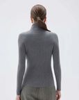 SUUKSESS Women Turtleneck Cashmere Sweater Long Sleeve Shirts Fall Basic Thermal Tops Winter Clothes-SUUKSESS-SUUKSESS