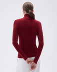 SUUKSESS Women Turtleneck Cashmere Sweater Long Sleeve Shirts Fall Basic Thermal Tops Winter Clothes-SUUKSESS-SUUKSESS