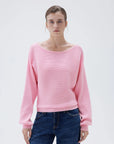 SUUKSESS Women Cashmere Oversized Off Shoulder Pullover Sweaters Boat Neck Long Sleeve Knit Jumpers Tops-SUUKSESS-SUUKSESS