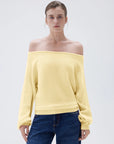 SUUKSESS Women Cashmere Oversized Off Shoulder Pullover Sweaters Boat Neck Long Sleeve Knit Jumpers Tops-SUUKSESS-SUUKSESS