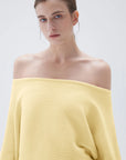 SUUKSESS Women Cashmere Oversized Off Shoulder Pullover Sweaters Boat Neck Long Sleeve Knit Jumpers Tops-SUUKSESS-SUUKSESS