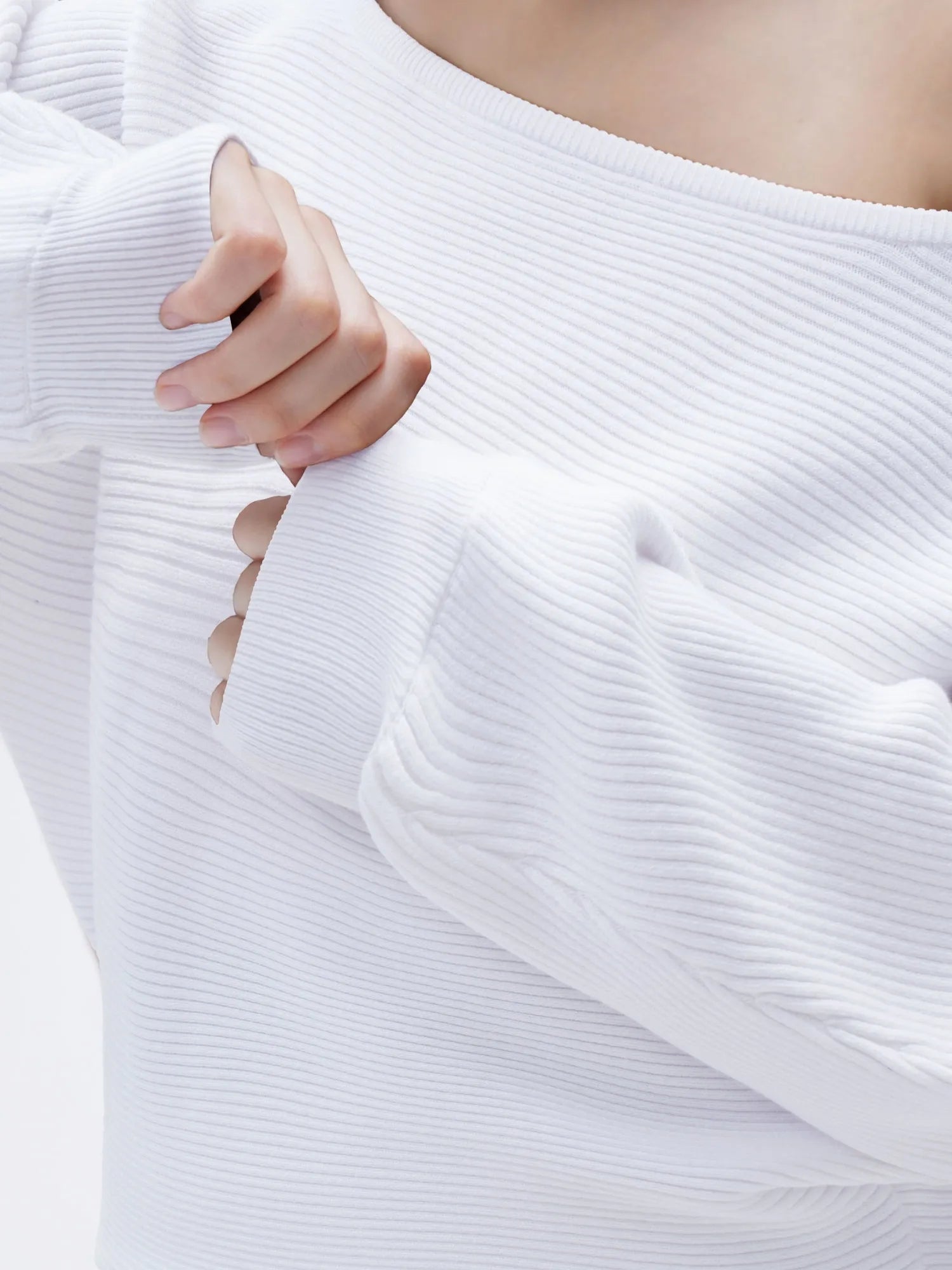 SUUKSESS Women Cashmere Oversized Off Shoulder Pullover Sweaters Boat Neck Long Sleeve Knit Jumpers Tops-SUUKSESS-SUUKSESS