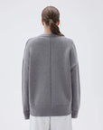 SUUKSESS Women Cashmere Oversized Long Sleeve Pullover Sweater Crew Neck Jumpers-SUUKSESS-SUUKSESS