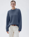 Cashmere Oversized Crew Neck Sweater