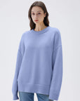 Cashmere Oversized Crew Neck Sweater