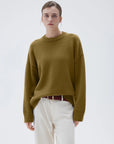 Cashmere Oversized Crew Neck Sweater