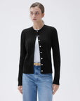 SUUKSESS Women Cable Knit Cashmere Sweaters Crew Neck Button Up Chunky Cardigan Long Sleeve Fall Outfits-SUUKSESS-SUUKSESS