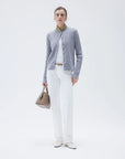 SUUKSESS Women Cable Knit Cashmere Sweaters Crew Neck Button Up Chunky Cardigan Long Sleeve Fall Outfits-SUUKSESS-SUUKSESS