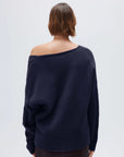 Cashmere V Neck Cable Sweater