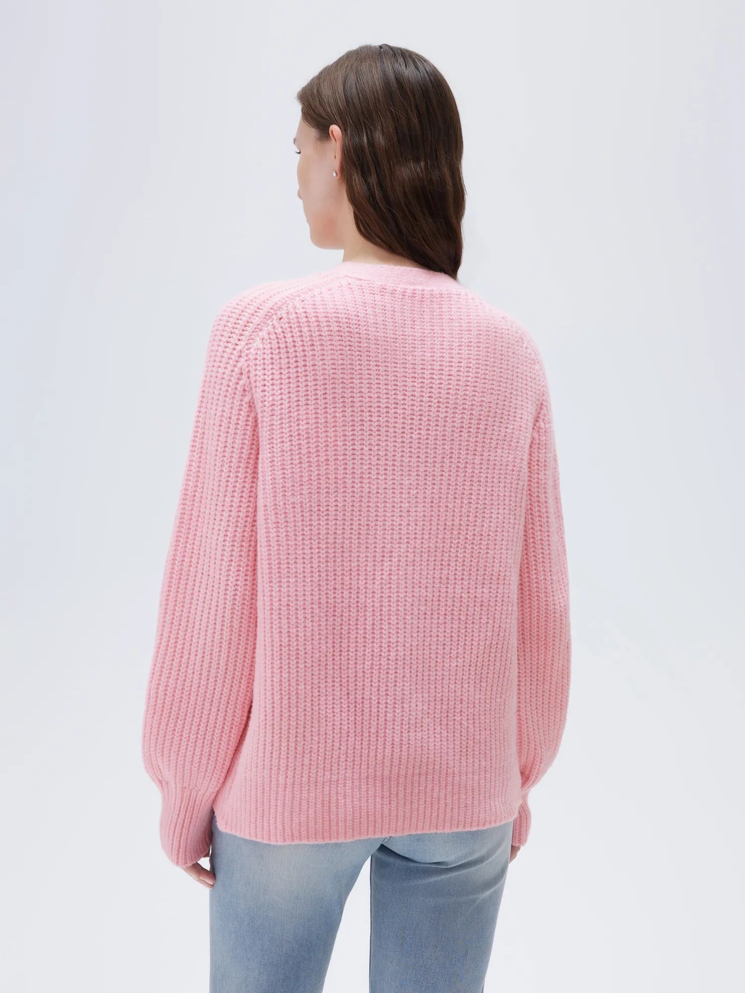SUUKSESS Women Long Sleeve Button Down Short Cardigan 2025 Fall Loose Open Front Knit Sweater-SUUKSESS-SUUKSESS