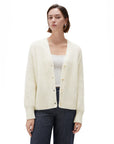 SUUKSESS Women Long Sleeve Button Down Short Cardigan 2025 Fall Loose Open Front Knit Sweater-SUUKSESS-SUUKSESS