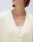 SUUKSESS Women Long Sleeve Button Down Short Cardigan 2025 Fall Loose Open Front Knit Sweater-SUUKSESS-SUUKSESS