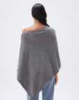 SUUKSESS Women Cashmere Knit Poncho Shrug Bolero Lightweight Shawl Wraps Pullover Sweater-SUUKSESS-SUUKSESS