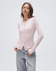 Cashmere Lace Knit Tops-SUUKSESS-SUUKSESS