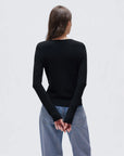 Cashmere Lace Knit Tops-SUUKSESS-SUUKSESS