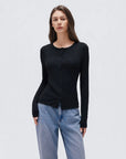 Cashmere Lace Knit Tops-SUUKSESS-SUUKSESS
