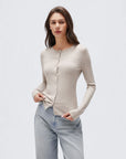 Cashmere Lace Knit Tops-SUUKSESS-SUUKSESS
