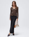 Cashmere Lace Knit Tops-SUUKSESS-SUUKSESS