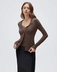 Cashmere Lace Knit Tops-SUUKSESS-SUUKSESS