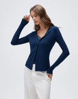 Cashmere Lace Knit Tops-SUUKSESS-SUUKSESS