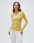 Cashmere Lace Knit Tops-SUUKSESS-SUUKSESS
