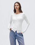Cashmere Lace Knit Tops-SUUKSESS-SUUKSESS