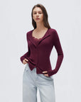 Cashmere Lace Knit Tops-SUUKSESS-SUUKSESS
