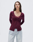 Cashmere Lace Knit Tops-SUUKSESS-SUUKSESS