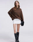 Cashmere Blend Oversized Sweater