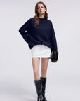Cashmere Blend Oversized Sweater