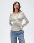 Fall Off the Shoulder Soft Sweater-SUUKSESS-SUUKSESS