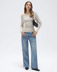 Fall Off the Shoulder Soft Sweater-SUUKSESS-SUUKSESS