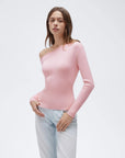 Fall Off the Shoulder Soft Sweater-SUUKSESS-SUUKSESS