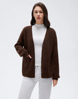 Cashmere Open Front Cardigan Sweaters-SS-SUUKSESS