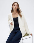 Cashmere Open Front Cardigan Sweaters-SS-SUUKSESS