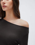 Cashmere Cinched Waist Boat Neck Bell Sleeve Sweaters-SUUKSESS-SUUKSESS