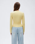 Cashmere Fitted Waist Cardigan Sweater