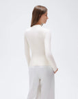 Cashmere Mock Turtleneck Shirt - Long Sleeve-SUUKSESS-SUUKSESS
