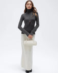 Cashmere Blend Turtle Neck Sweaters - Long Sleeve