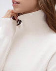 Cashmere Blend Turtle Neck Sweaters - Long Sleeve