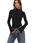 Cashmere Blend Turtleneck Sweaters - Long Sleeve