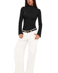 Cashmere Blend Turtleneck Sweaters - Long Sleeve