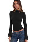 Cashmere Blend Turtleneck Sweaters - Long Sleeve