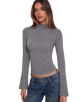 Cashmere Blend Turtleneck Sweaters - Long Sleeve