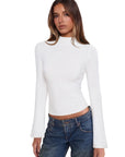 Cashmere Blend Turtleneck Sweaters - Long Sleeve