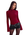 Cashmere Blend Turtleneck Sweaters - Long Sleeve