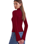 Cashmere Blend Turtleneck Sweaters - Long Sleeve