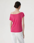 Blend Off The Shoulder Tops Silk Cashmere-SUUKSESS-SUUKSESS