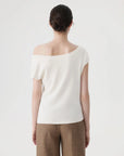 Blend Off The Shoulder Tops Silk Cashmere-SUUKSESS-SUUKSESS