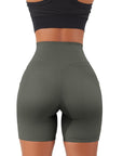 Crossover Sculpt Biker Shorts-Suuksess Women's Shorts for Running, Sports, Hiking - Lululemon Dupe, Gymshark Dupe, Fabletics Dupe
